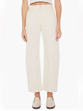 New Mother The Half Pipe Ankle Barrel Jeans